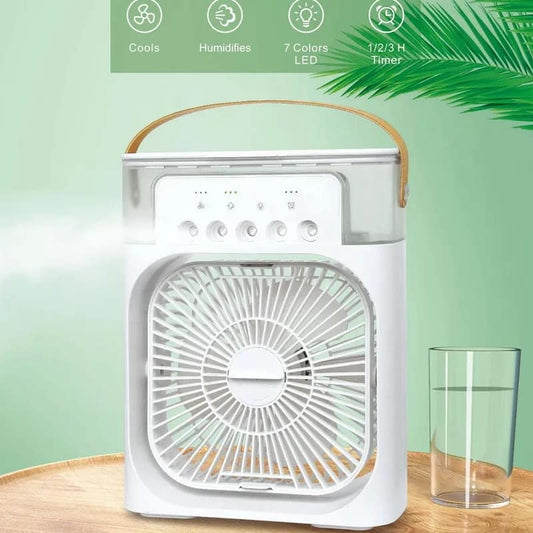 10 Inch Portable Air Conditioner Fan | Mist Water, And Humidifier